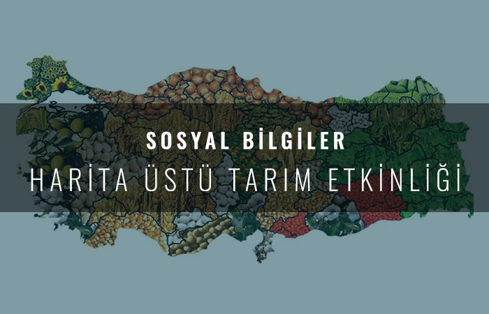 Harita Üzerinde Tarım Etkinliği