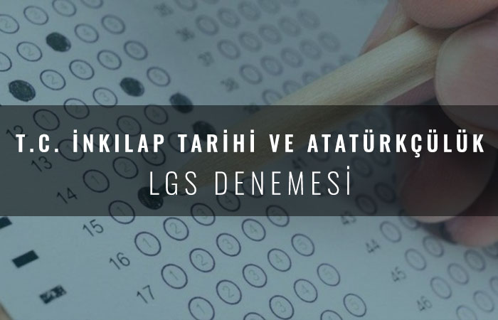 8.Sınıf Ocak LGS Denemesi