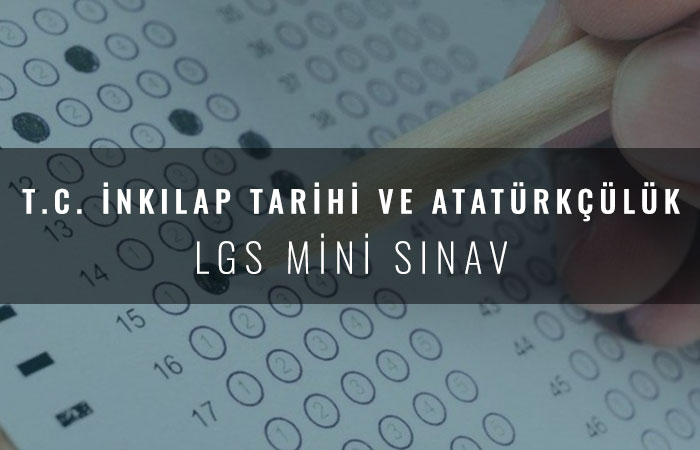 8.Sınıf LGS Mini Sınav