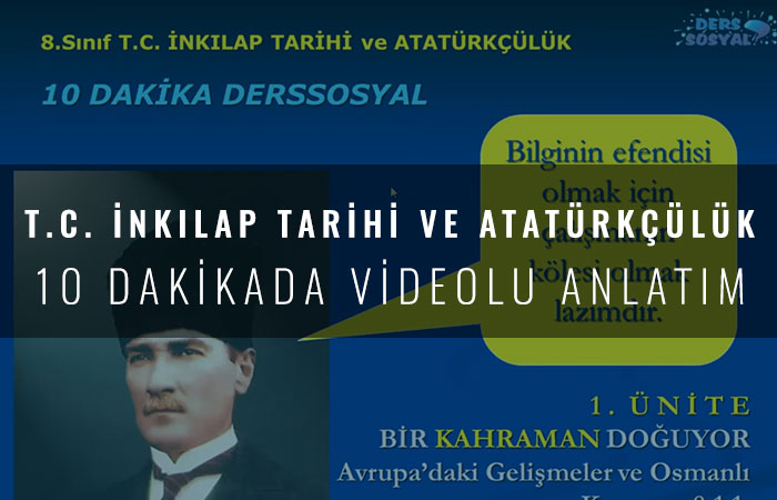 10 Dakikada Videolu Anlatım